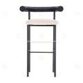 Bar Stool Chairs Metal frame with backrest counter chair Manufactory
